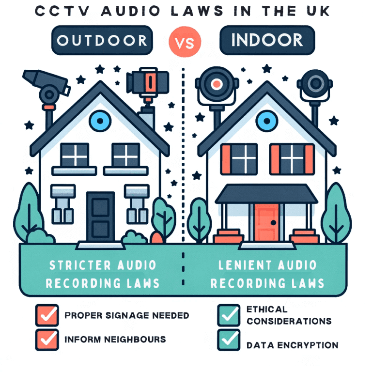 CCTV And Audio Recording: Is It Illegal For Residential Use?