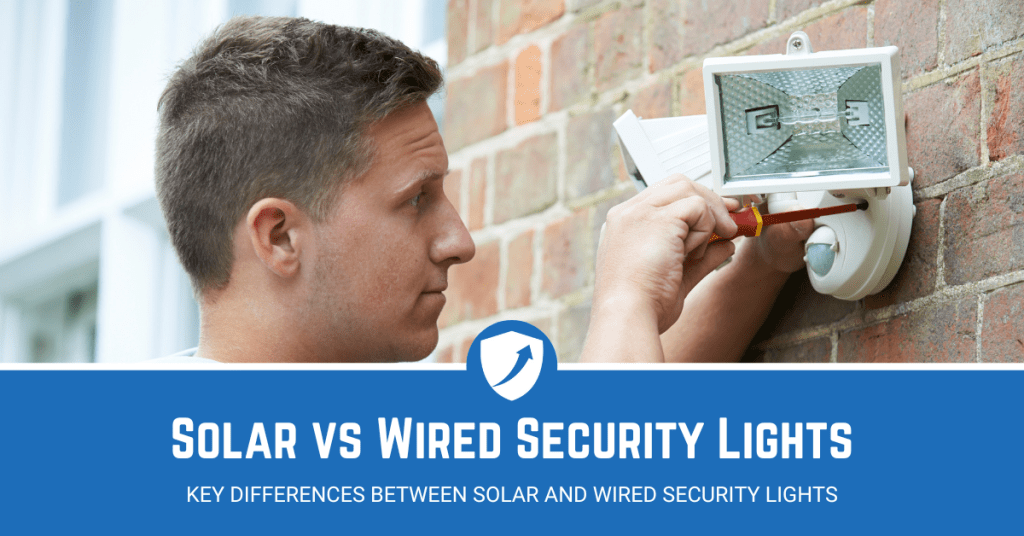 Key differences between solar and wired security lights