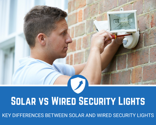 Solar vs Wired Security Lights
