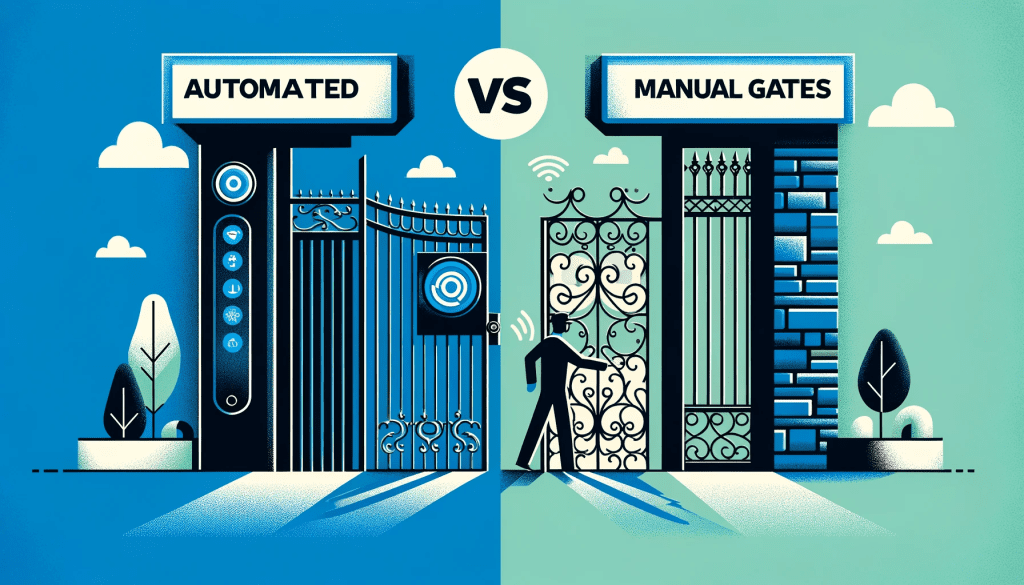 automated and manual gates